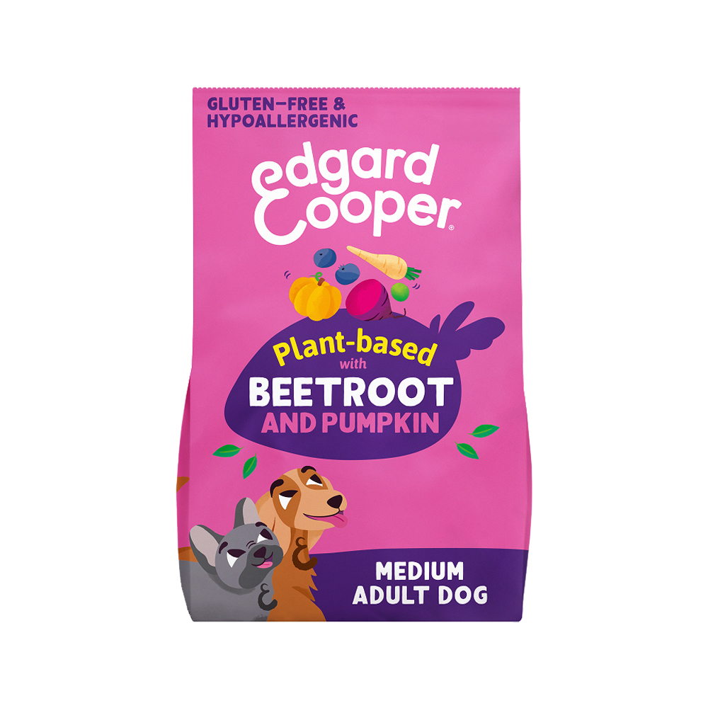 Edgard & Cooper - Adult Plant Based - Rote Beete & Kürbis - 2, 5 Kg