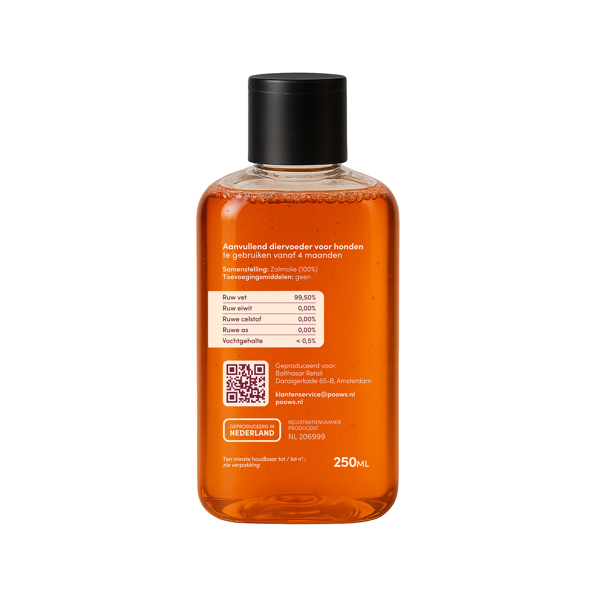Poows Salmon Oil for Dogs