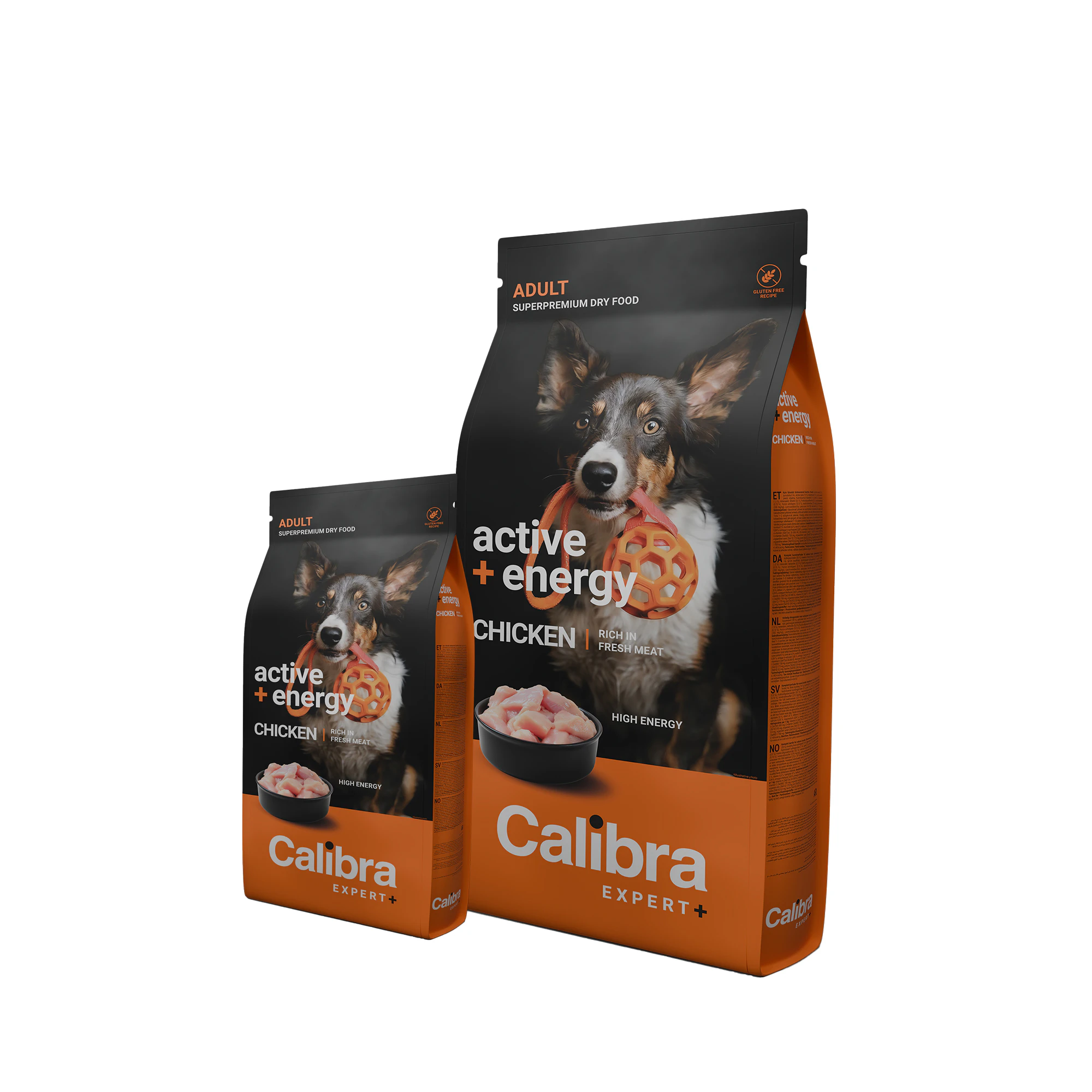 Calibra Dog Expert+ Adult Active & Energy - Kip