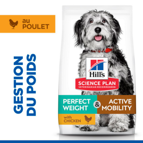 Hill's Science Plan - Perfect Weight & Active Mobility - Moyen