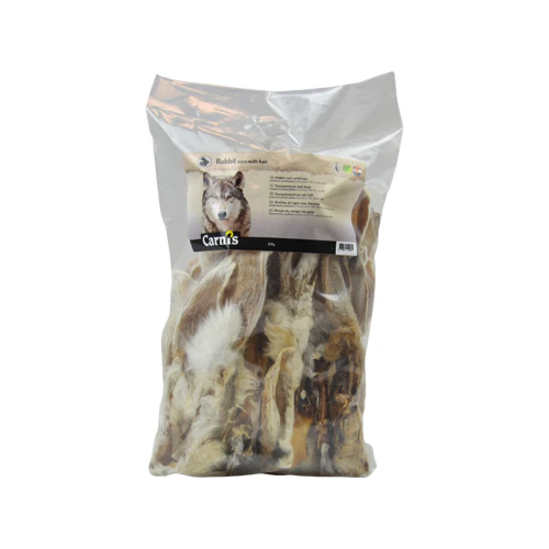 Carnis Orecchie di coniglio con pelo - 500 g
