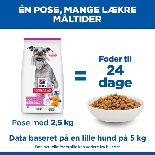 Hill's Science Plan Small & Mini - Mature Adult 7+ - Light - Kylling