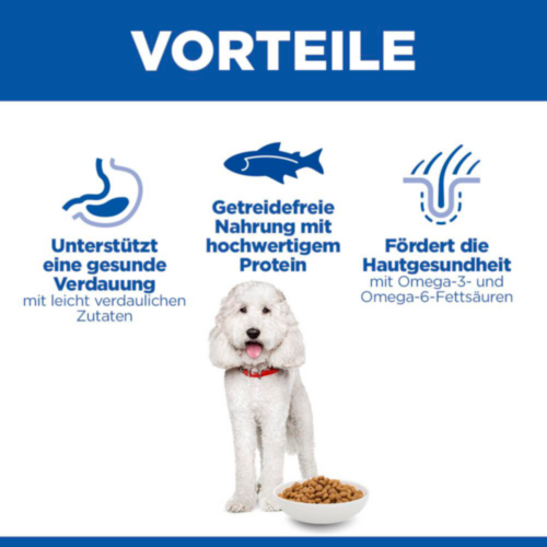 Hill's Science Plan Hypoallergenic Adult Hundefutter Lachs – Dose