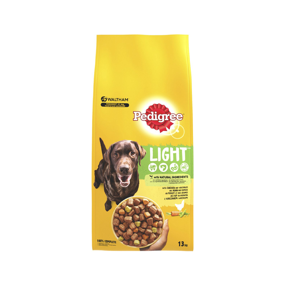 Pedigree Light Adult - Hondenbrokken - Kip - 2 x 13 kg