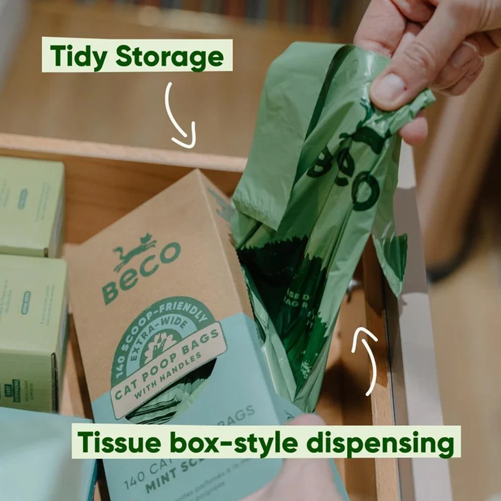Beco Cat Poop Bags - Scented