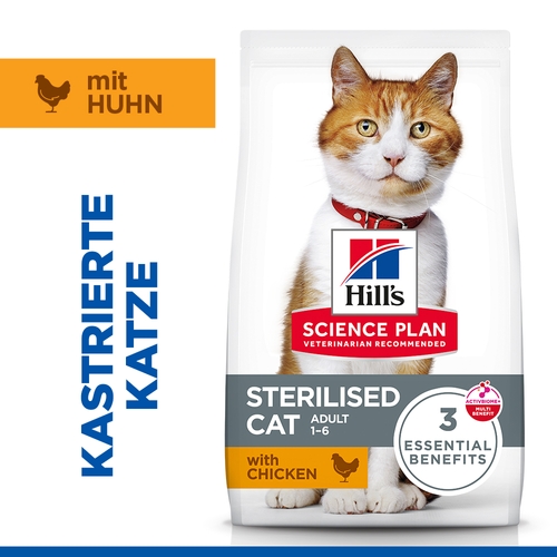 Hill's Science Plan Sterilised Cat - Adult - Huhn