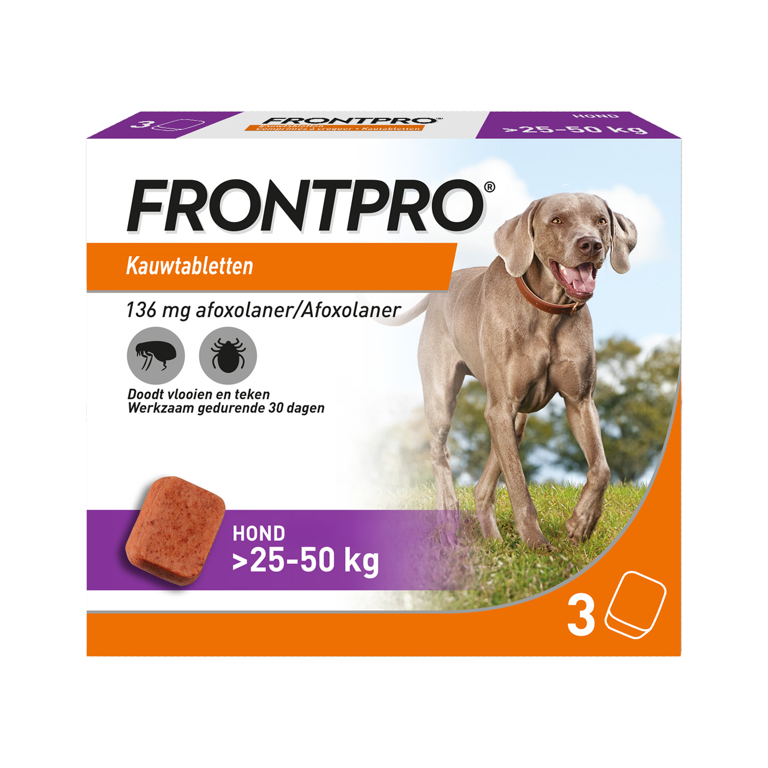 FRONTPRO Kauwtabletten Hond