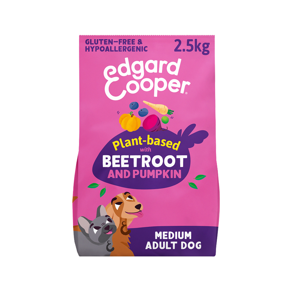 Edgard & Cooper Adult Plant Based - Rode Biet & Pompoen - 2,5 kg