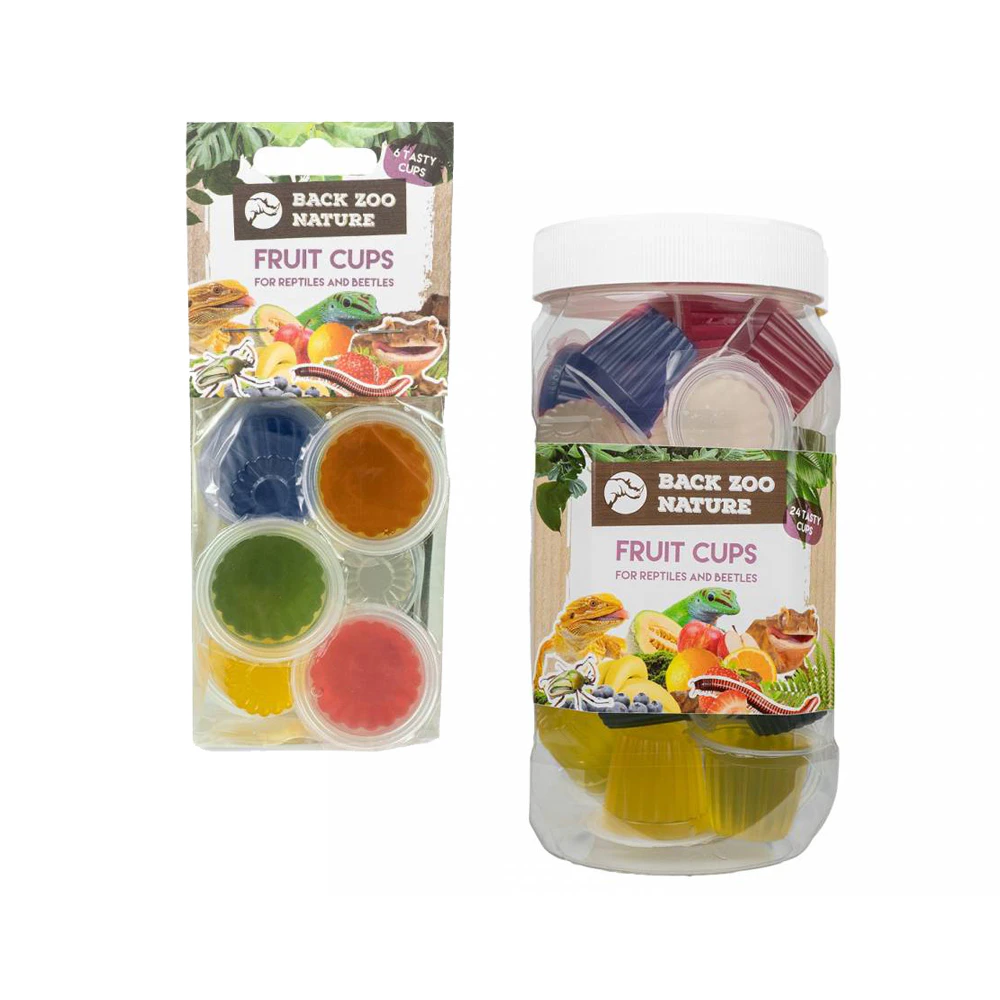 Back Zoo Nature Fruit Cups Reptilien & Käfer