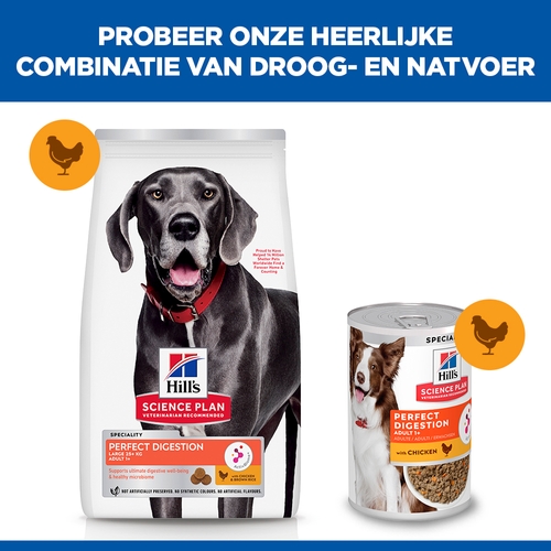 Hill's Science Plan Adult Perfect Digestion Large Breed Hondenvoer