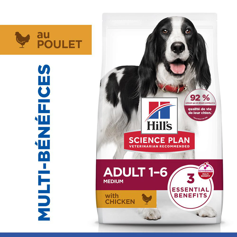Hill's Science Plan - Medium - Adult - Poulet