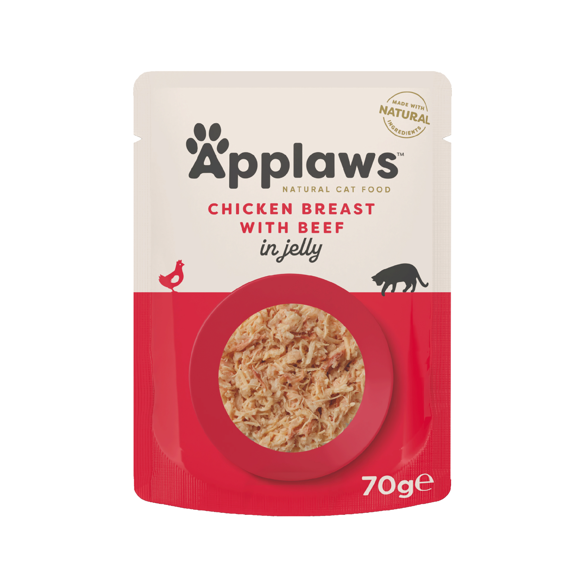 Applaws Cat - Chicken Breast & Beef in Jelly - 16 x 70 g