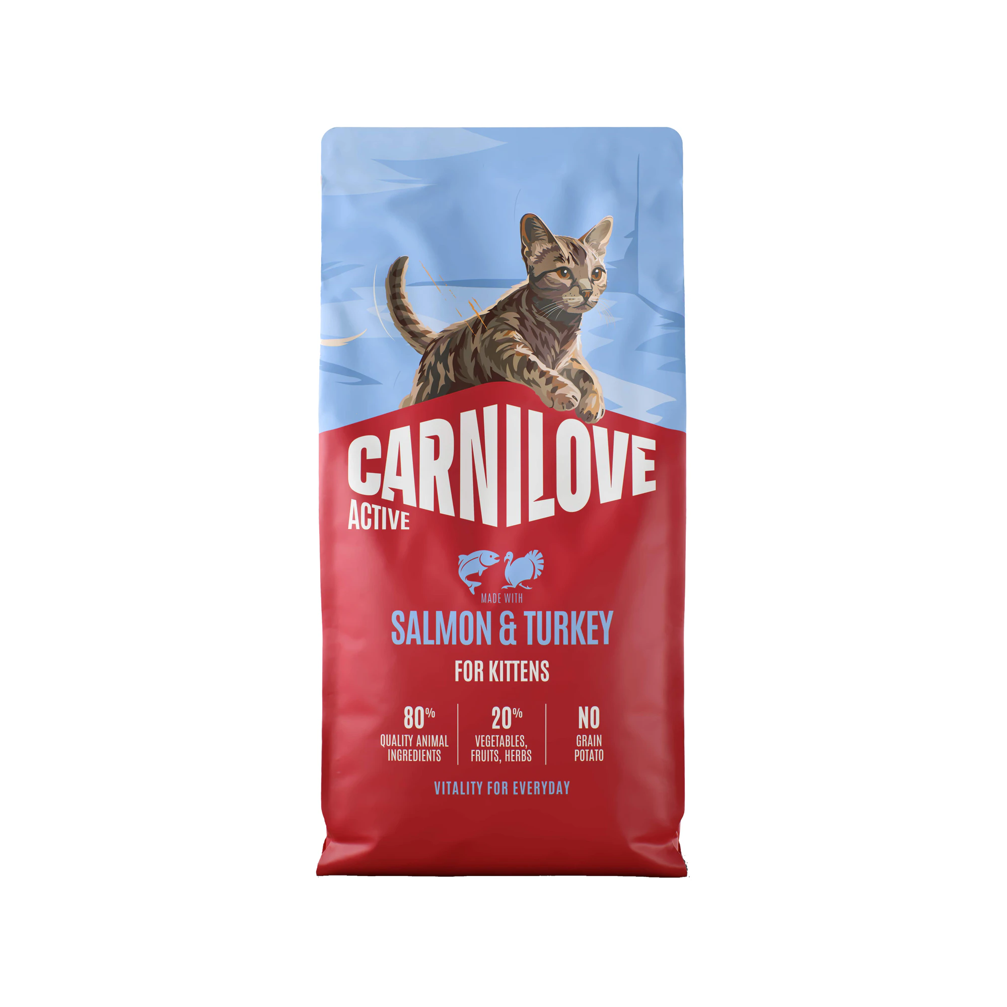 Carnilove Active Kitten - Salmon & Turkey - 2 x 6 kg