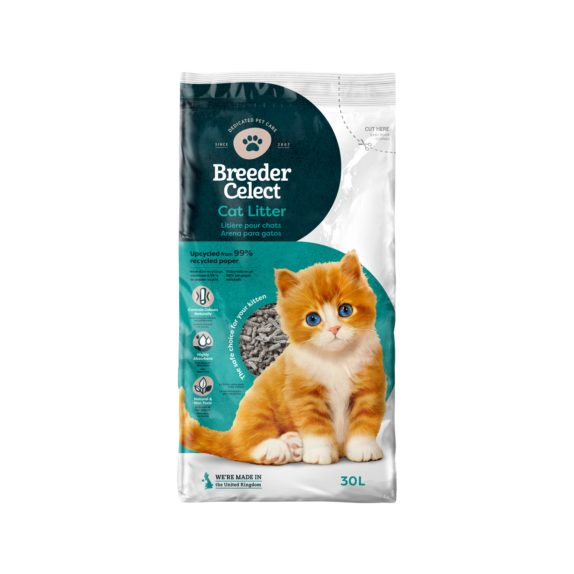 BreederCelect Kattenbakvulling