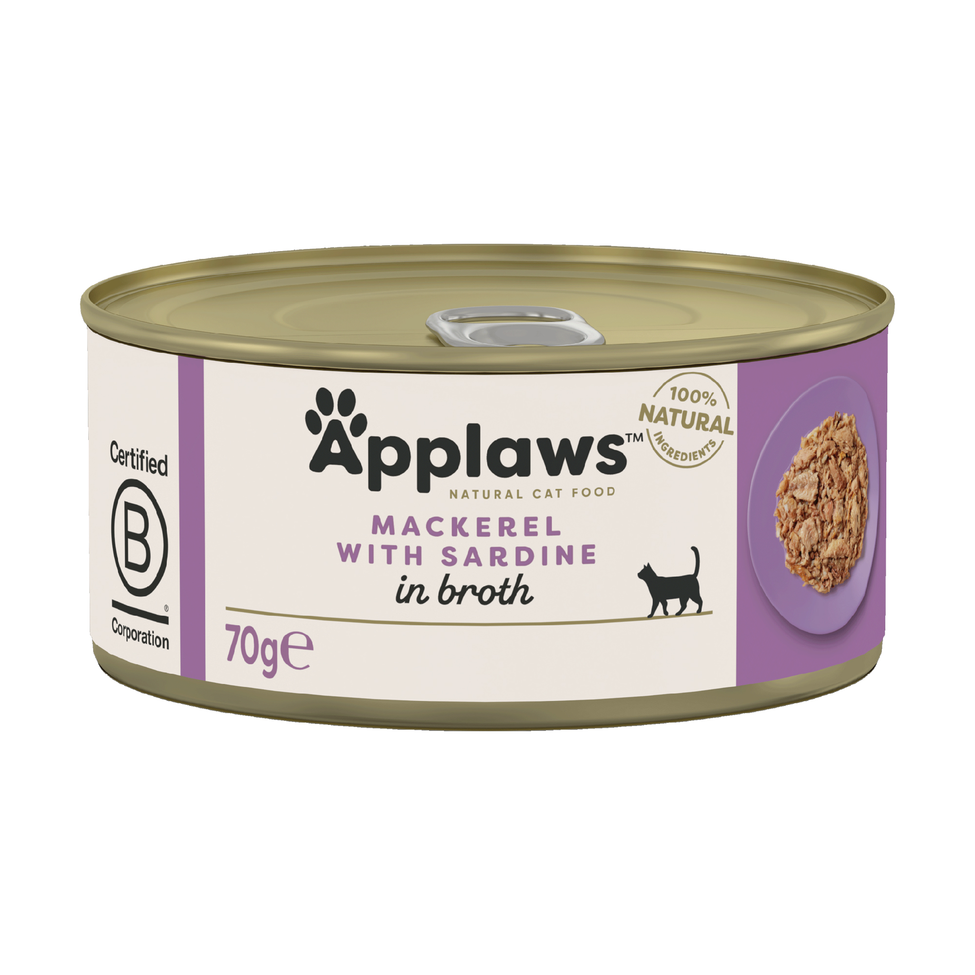 Applaws Cat Food - Mackerel & Sardine - 24x 70g