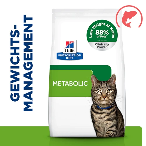 Hill's Metabolic Weight Management - Prescription Diet - Feline - Lachs