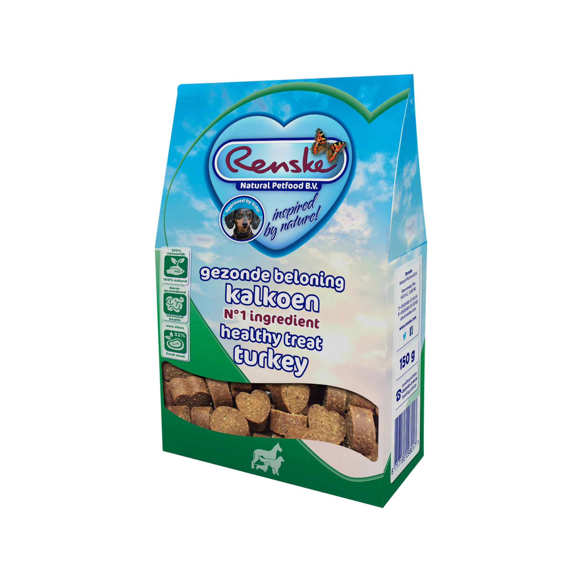 Renske Healthy Reward - Turkey - 3 x 150 g