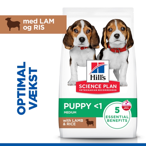 Hill's Science Plan - Puppy - Medium - Agnello e Riso