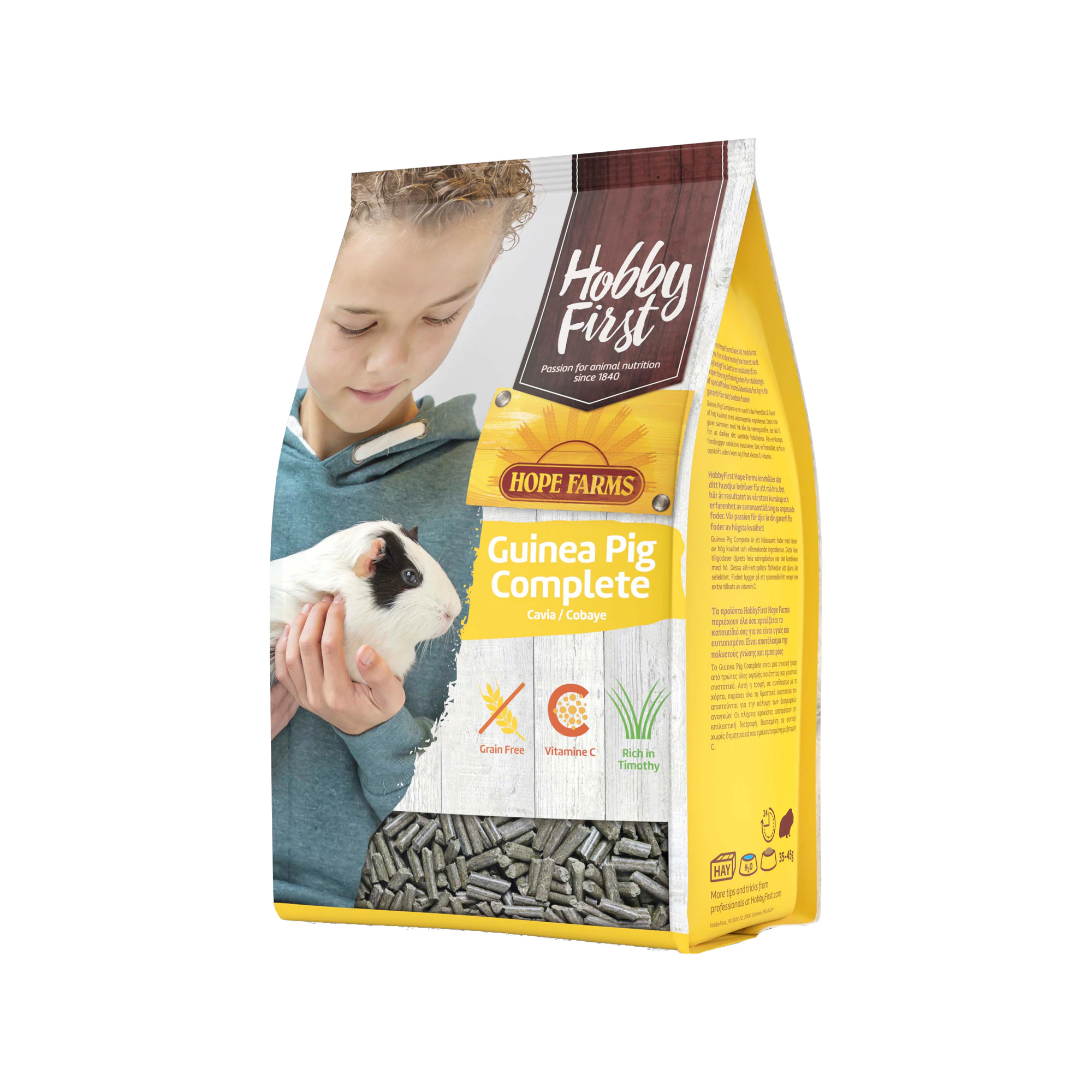 Hobby First HopeFarms Guinea Pig Complete - 1,5 kg