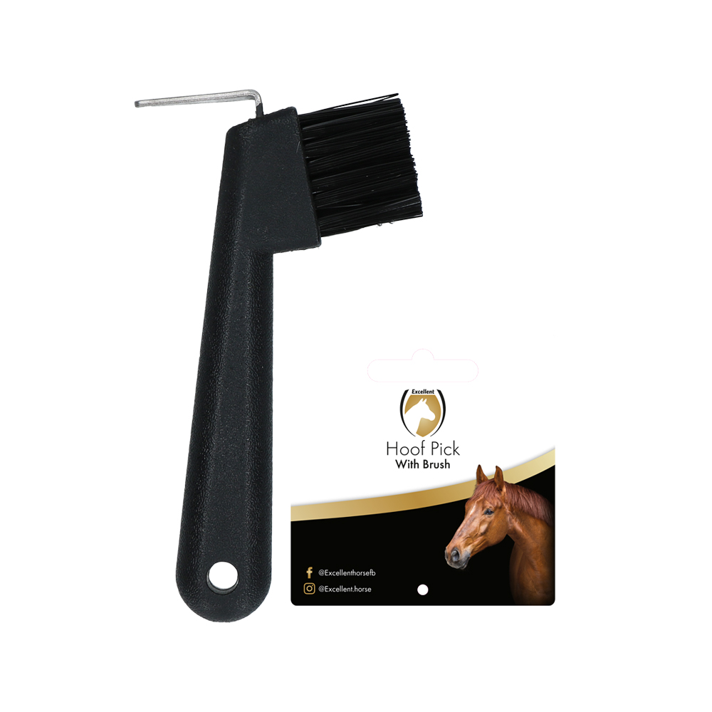 Excellent Hoof Pick With Brush