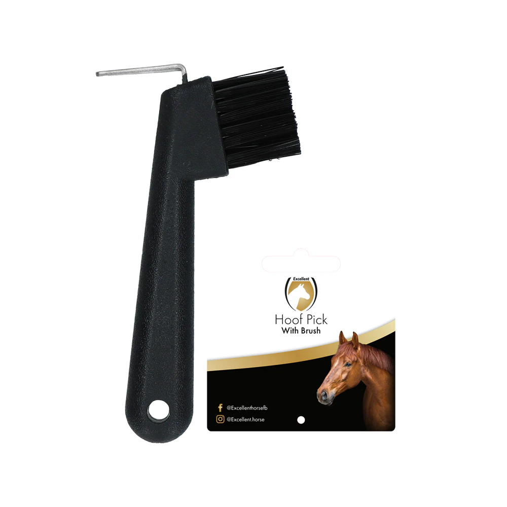 Excellent Hoof Pick with Brush