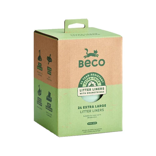 Beco Kattenbakzakken - XL - 24 stuks