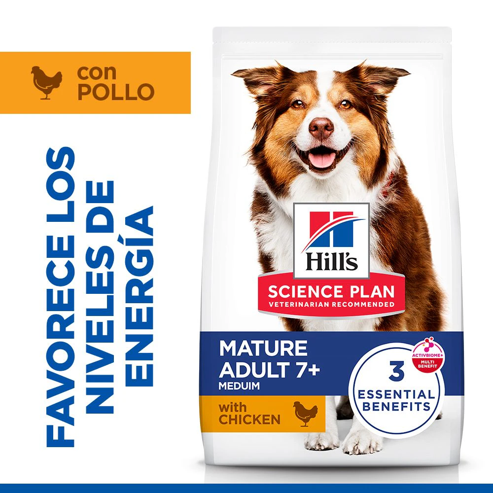 Hill's Science Plan - Medium - Mature Adult 7+ - Pollo