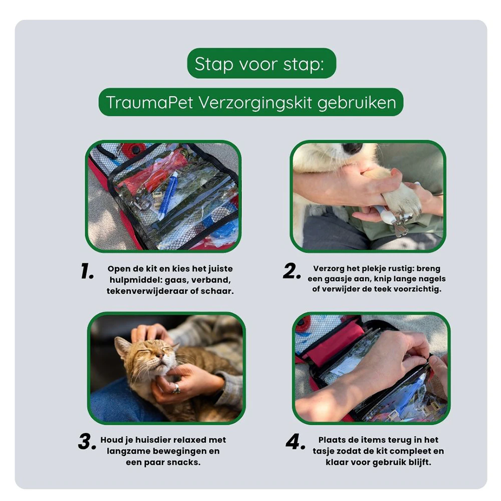 TraumaPet 19-delige Verzorgingskit