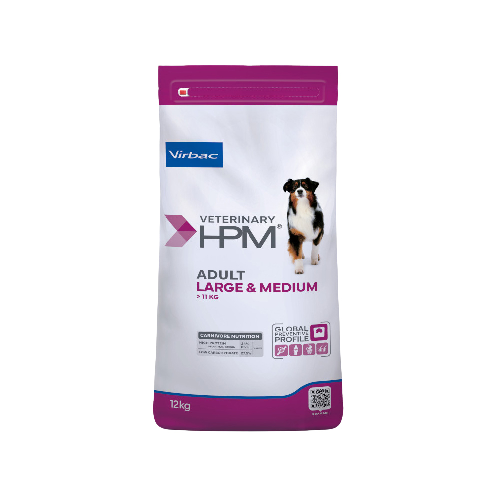 Veterinary HPM - Adult Dog - Large & Medium - 12 kg