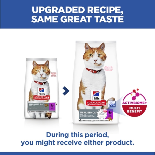 Hill's Science Plan Sterilised Cat - Adult - Duck