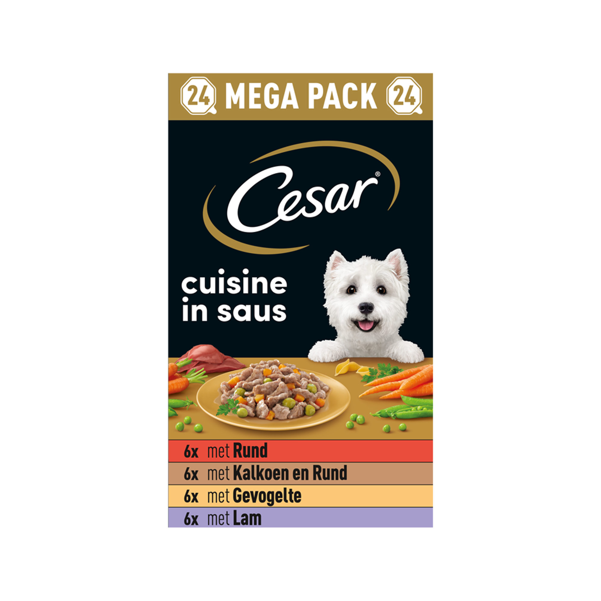 Cesar Cuisine in Saus - Mega Pack