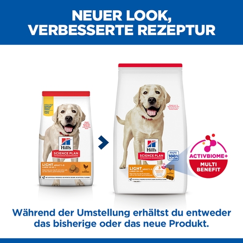 Hill's Science Plan Adult Light Large Breed Hundefutter