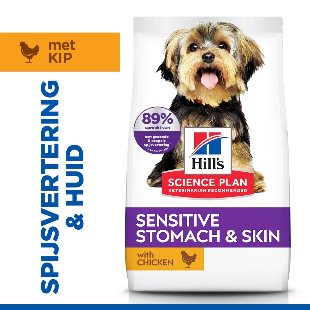 Hill's Science Plan Small & Mini - Sensitive Stomach & Skin Adult - Kip