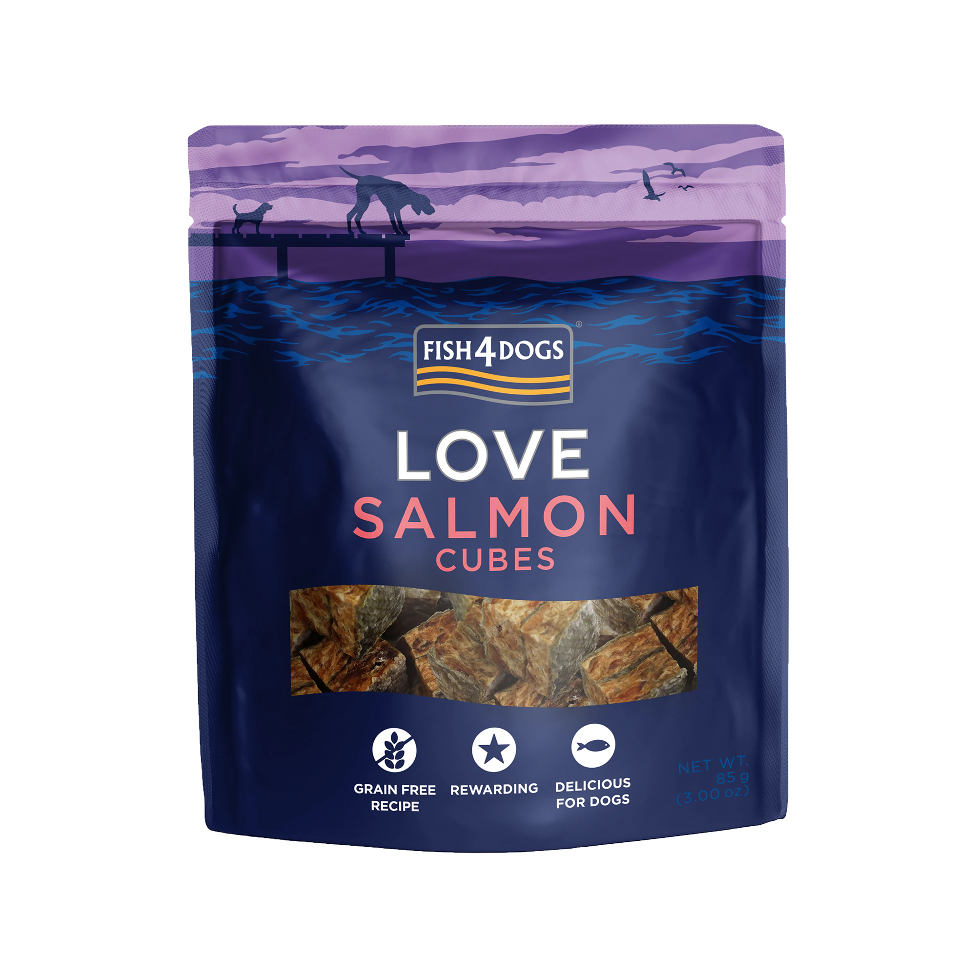 Fish4Dogs Love Salmon Cubes