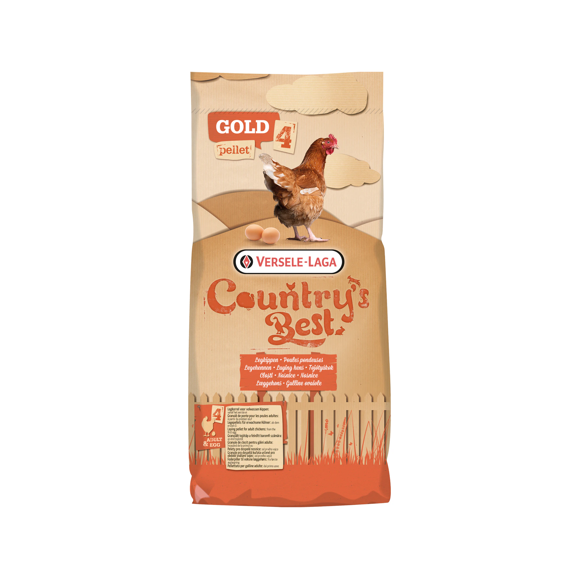 Versele-Laga Country's Best Gold 4 Gallico Pellet - 20 kg