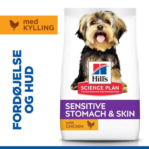 Hill's Science Plan Small & Mini - Sensitive Stomach & Skin Adult - Kylling