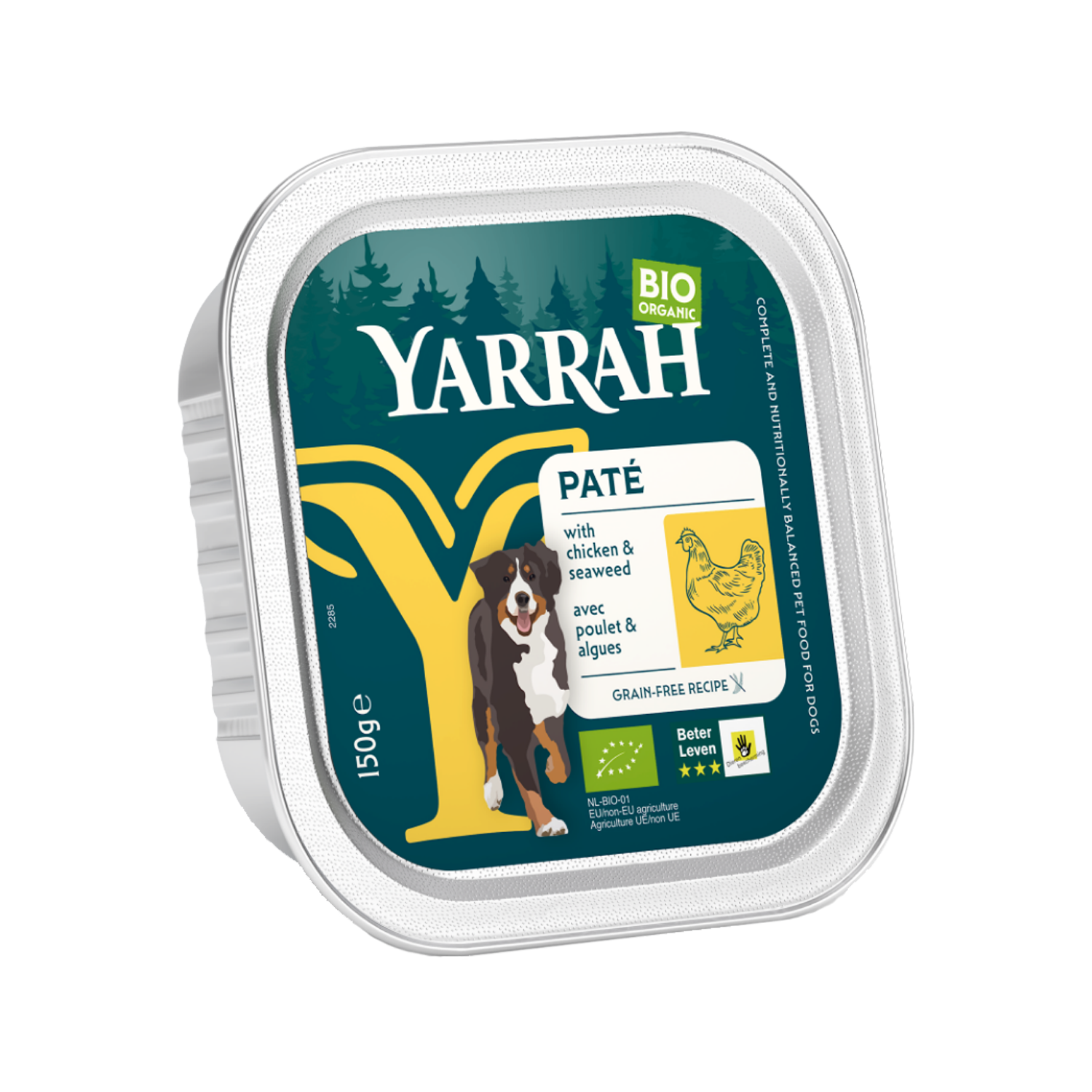Yarrah - Natvoer Kuipje Paté met Kip