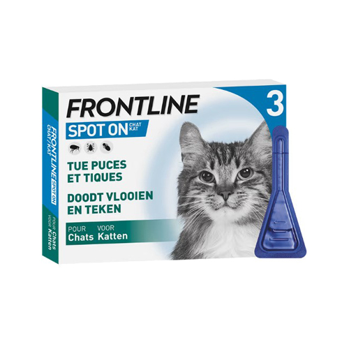 Frontline Spot On für Katzen - gegen Zecken, Flöhe und Haarlinge