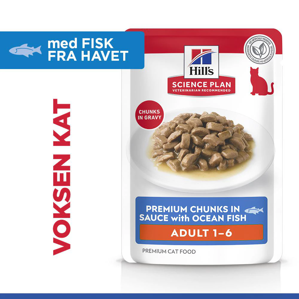 Hill's Science Plan Adult Kattefoder - Vådfoder - Havfisk