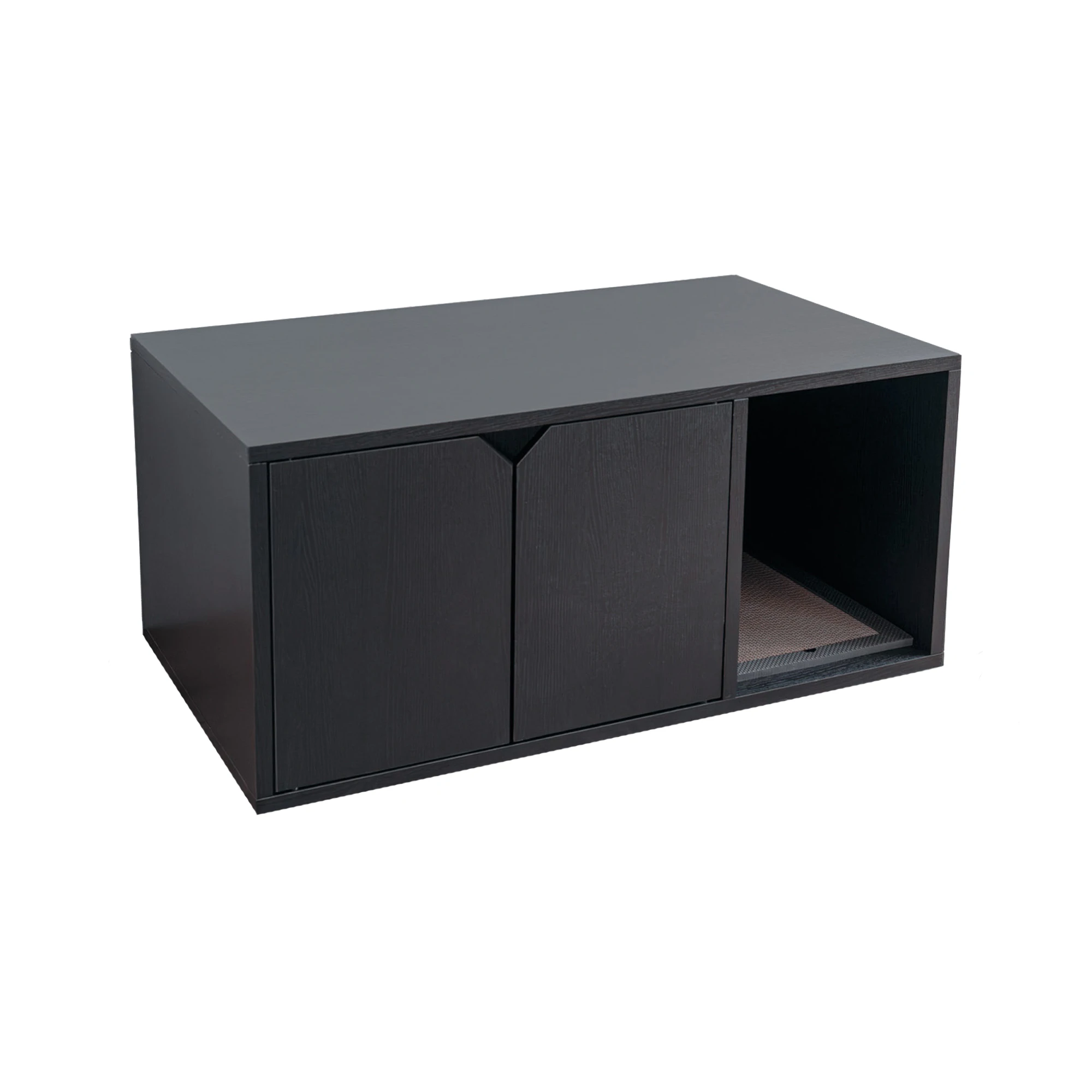 Catchi Leo Litter Box - Schwarz