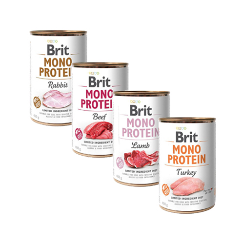 Brit Mono Protein Cans - Dog - Rund