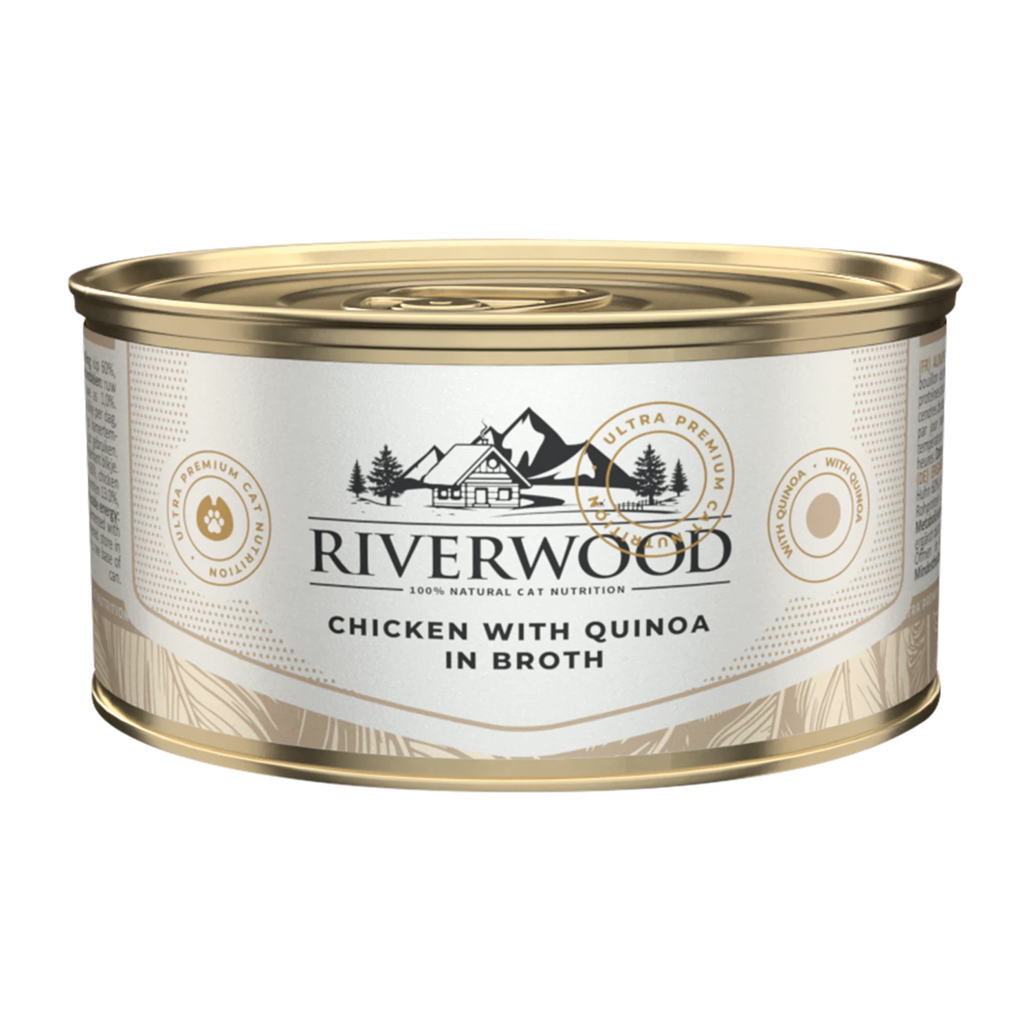 Riverwood Caviar for Cats in Broth - Kip met Quinoa - 24 x 85 g