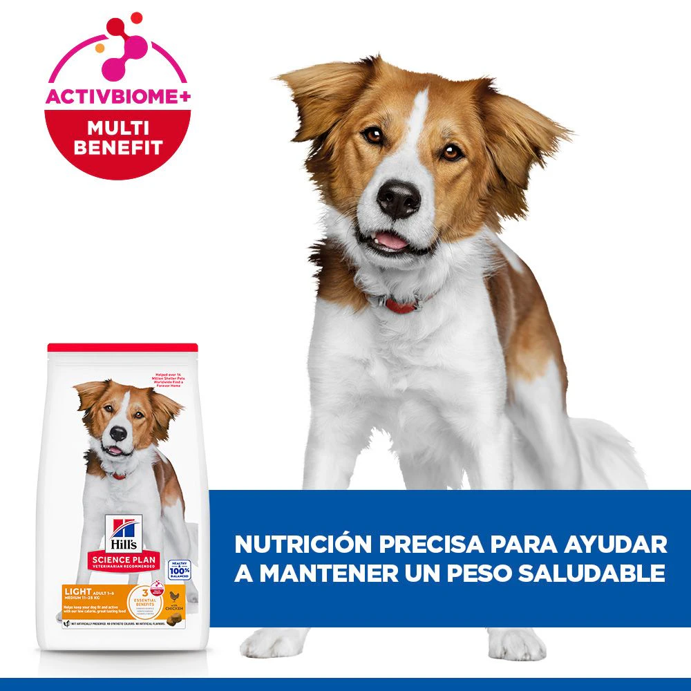 Hill's Science Plan - Medium - Adult - Light - Pollo