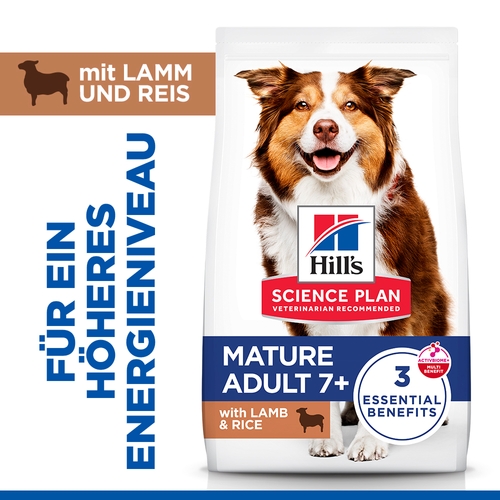 Hill's Science Plan - Medium - Mature Adult 7+ - Lamm & Reis