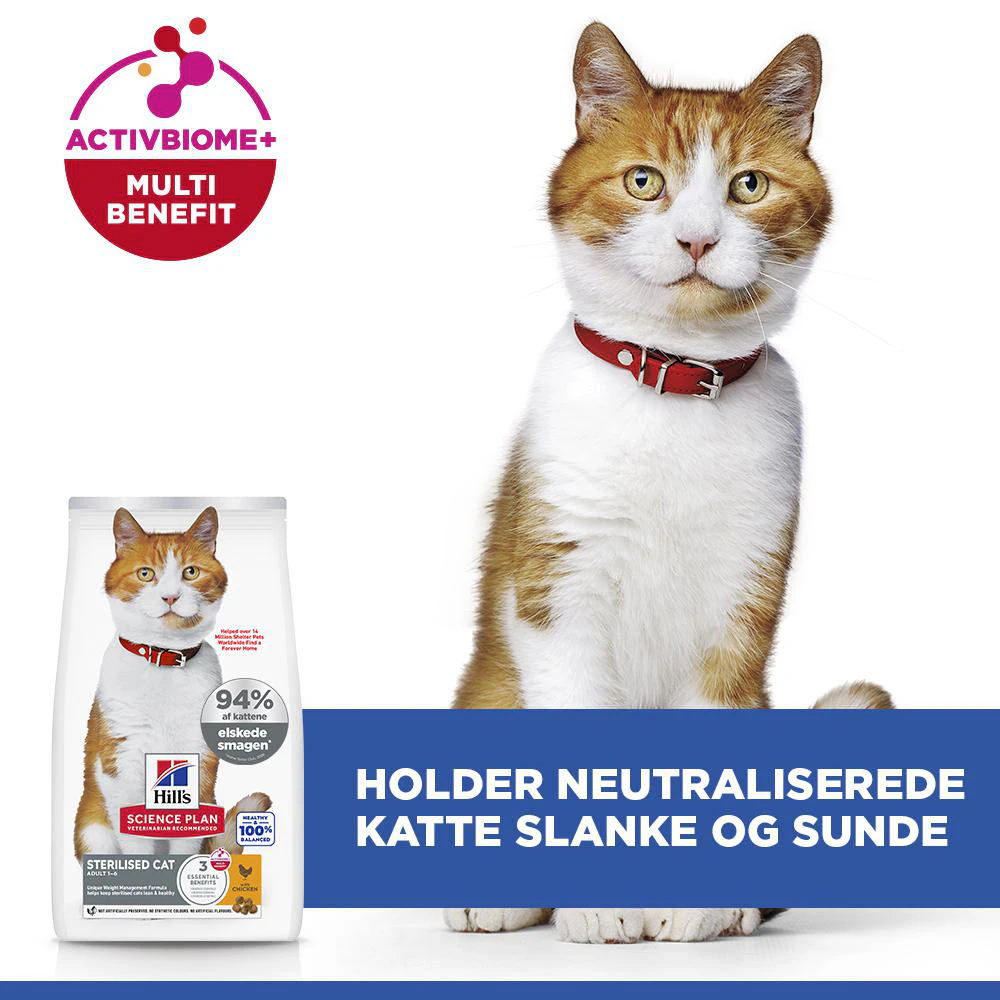 Hill's Science Plan Sterilised Cat - Adult - Kylling