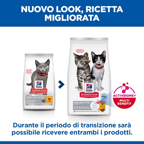 Hill's Science Plan Sterilised - Kitten - Pollo