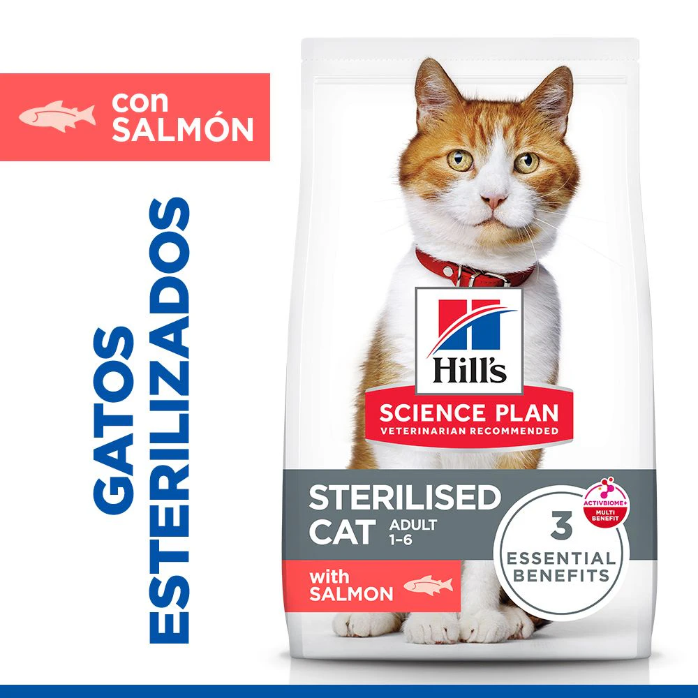 Hill's Science Plan Sterilised Cat - Adult - Salmón
