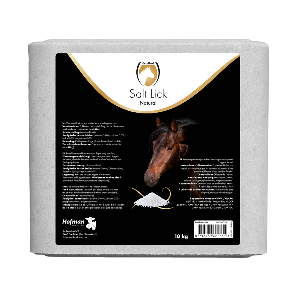 Excellent Horse Salt Lick Naturel - 10 kg