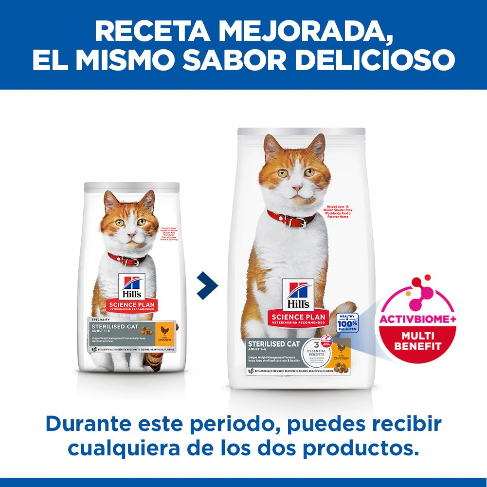 Hill's Science Plan Sterilised Cat - Adult - Pollo