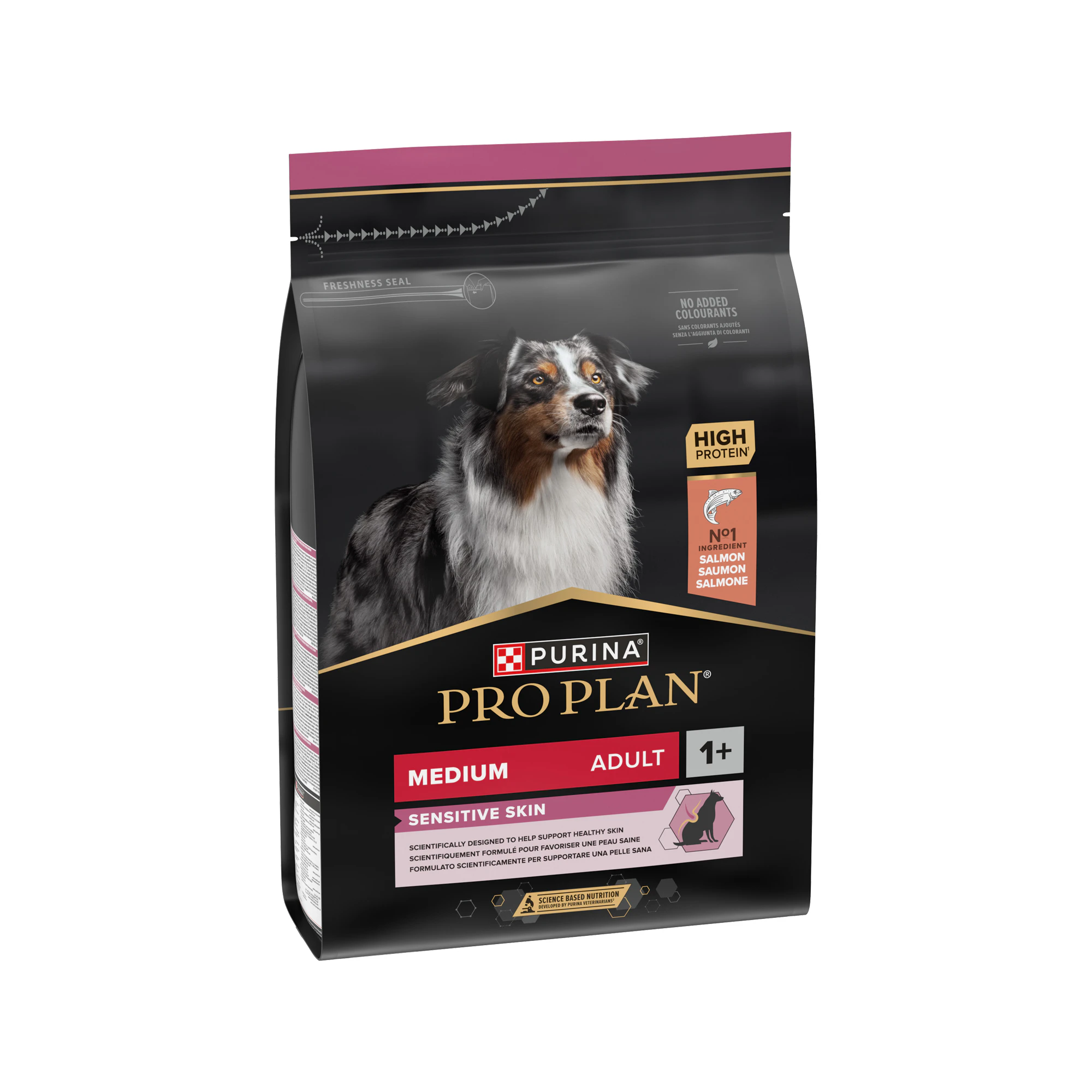 Purina Pro Plan Dog - Medium Adult - Sensitive Skin - Zalm - 3 kg